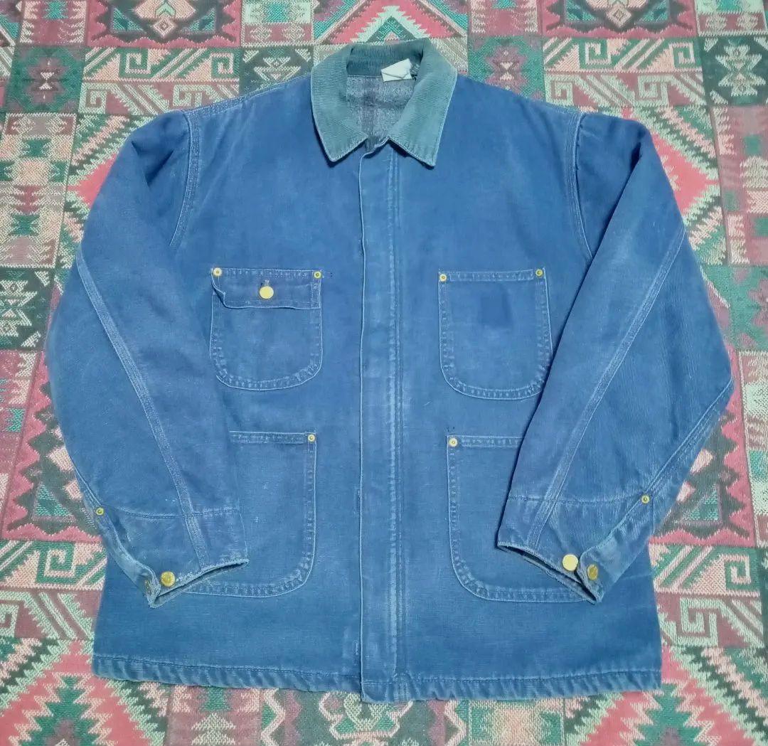 品質は非常に良い carhartt 90s 80s 100周年 ジップ チョアコート