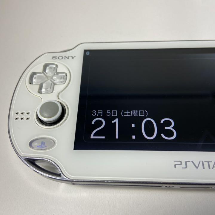 特価即納 動作確認済 PlayStation Vita 本体 白色 pch-1000 dgocA-m56850773891 2022得価