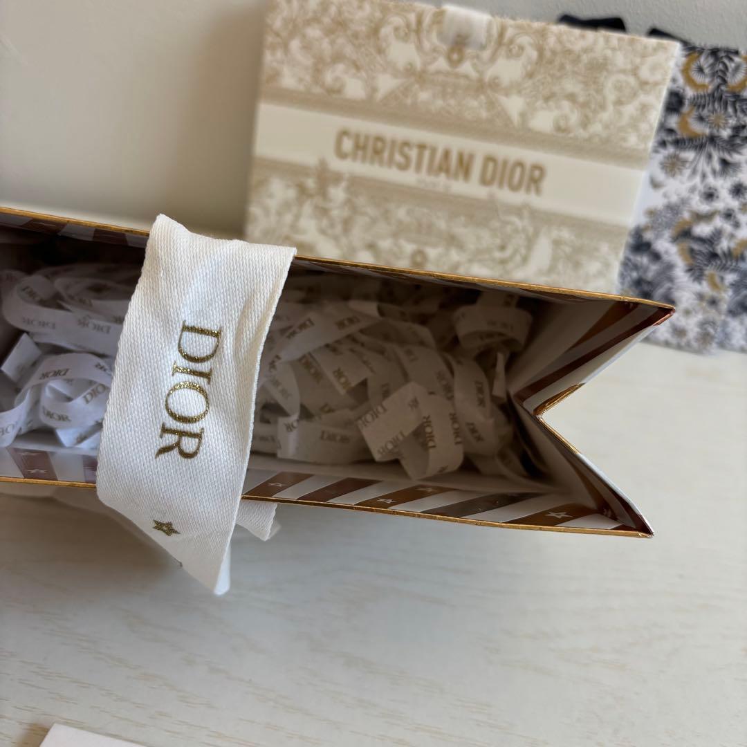 Christian dior ギフト袋 4点 birthdayカード付き 紙袋 - メルカリ