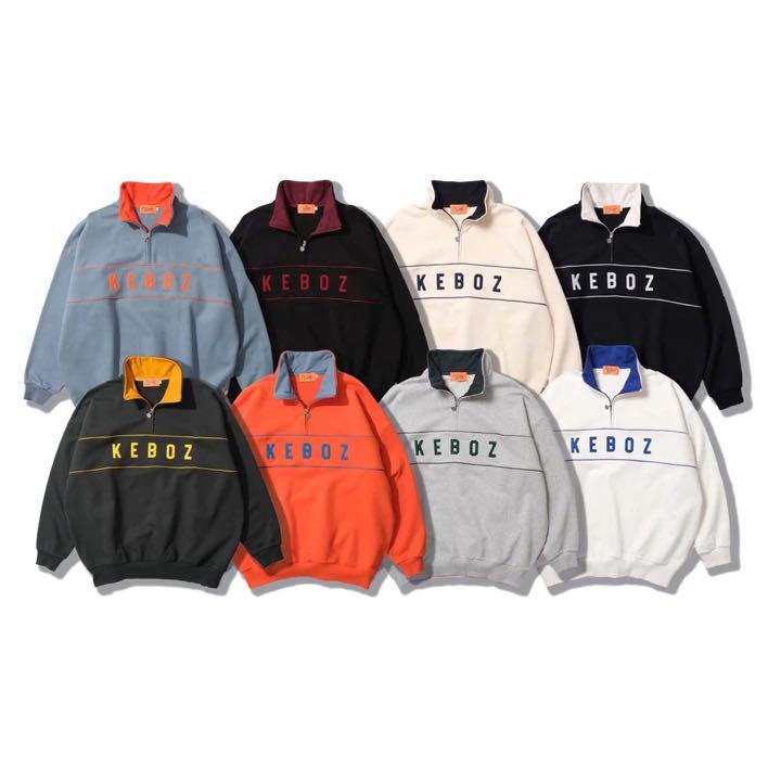 スメなℭ 2TONE HALF ZIP SWEAT PULLOVER ORANGE 即完売 sJFdf-m56853840895 がございま
