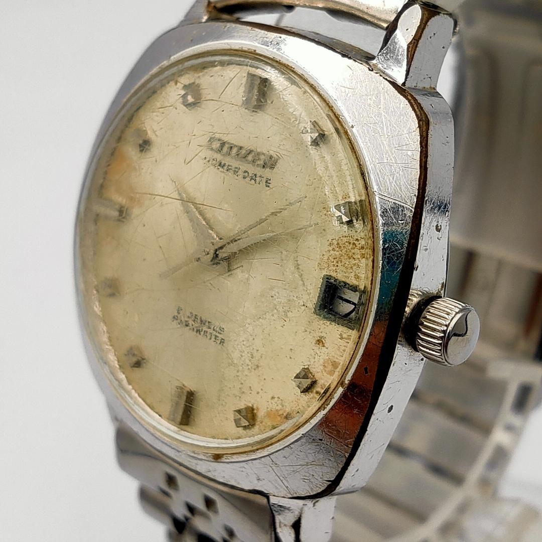 CITIZEN homer date 手巻き時計 ジャンク品 B10613