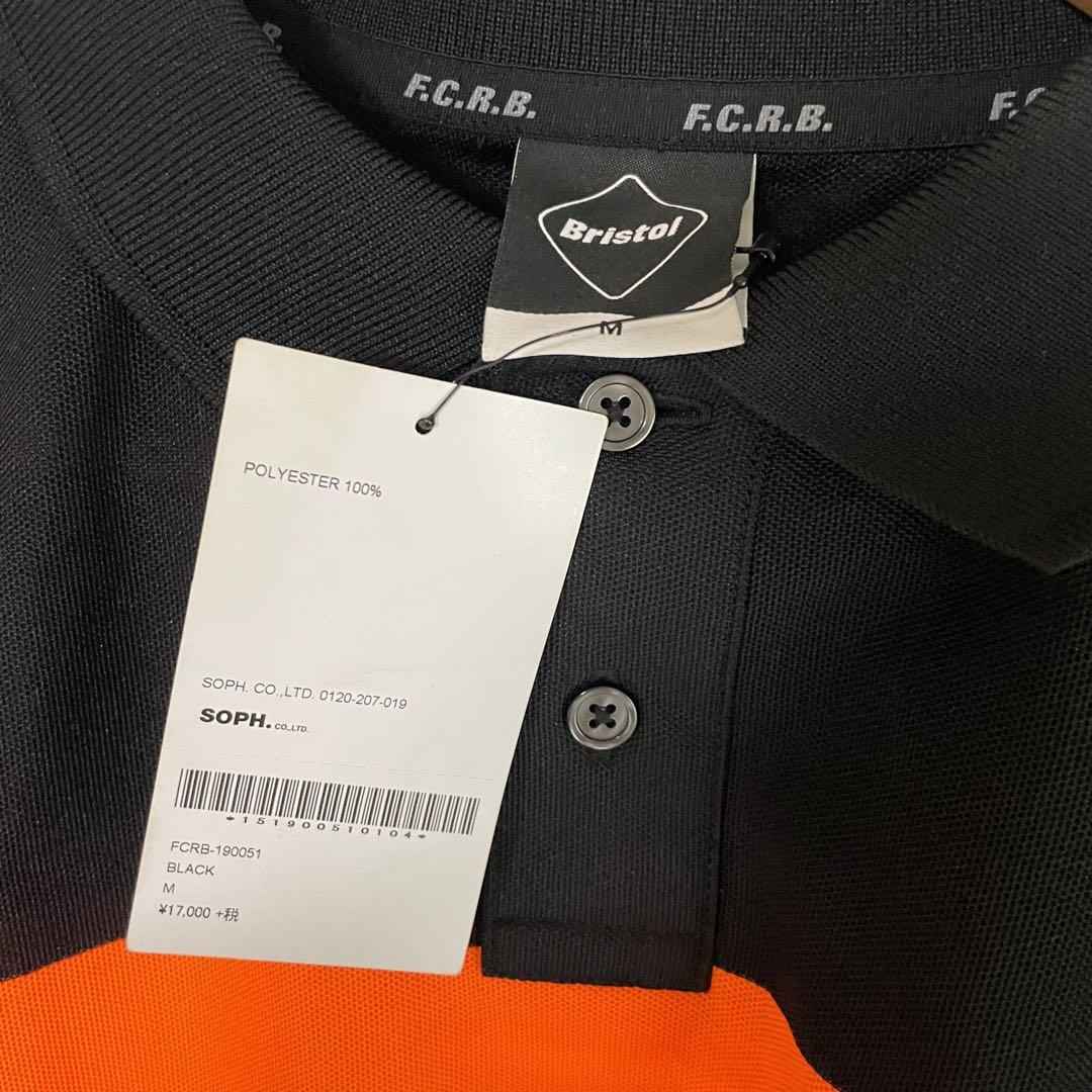 F.C.R.B. ポロシャツ ブラック M