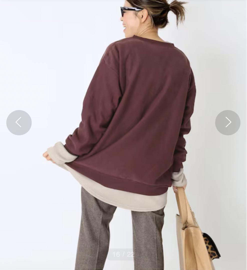 28600円 DEUXIEME CLASSE CITY range スウェット