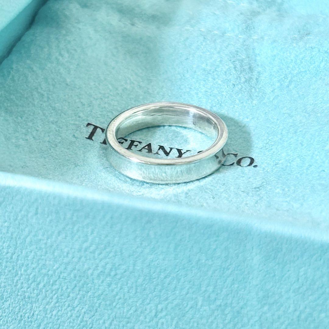 ティファニー　ナローリング　指輪　Tiffany 9号　シルバー　ナロー