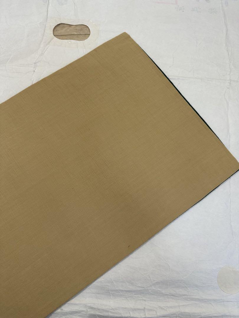 袋帯 インド織 帯 織物 絵柄 更紗 緑 柄 中古品 リユース - メルカリ