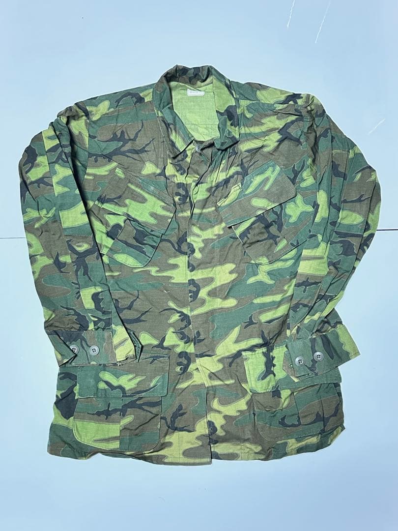 6９年 ERDLグリーンリーフ サイズM-R 米軍実物ビンテージ