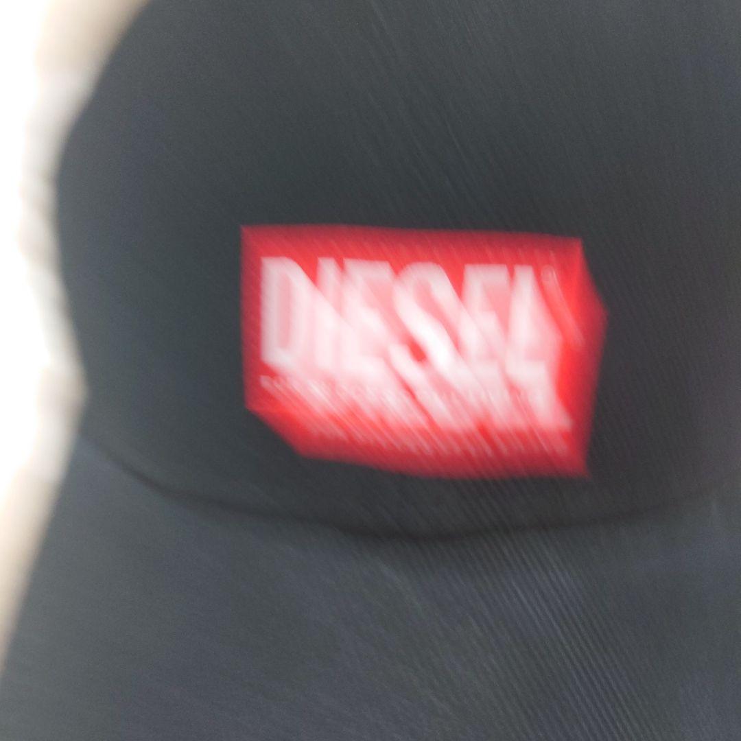 DIESEL ブラック キャップ 新品タグ付き