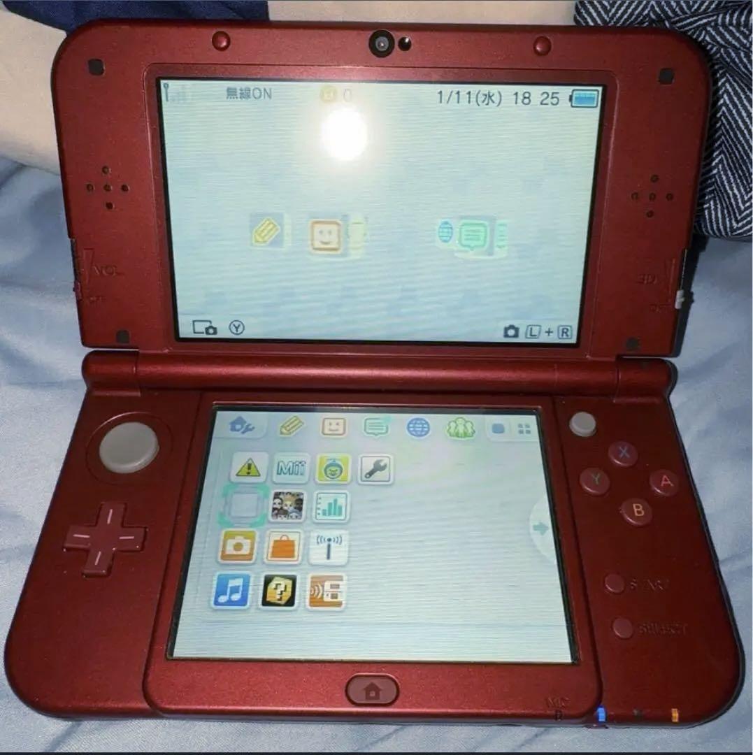 【上下IPS液晶】キャプチャー可能 New Nintendo 3DSLL 偽トロ
