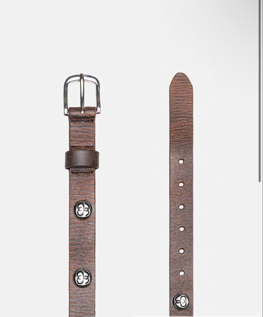 小物 SS-LINK STUDDED BELT