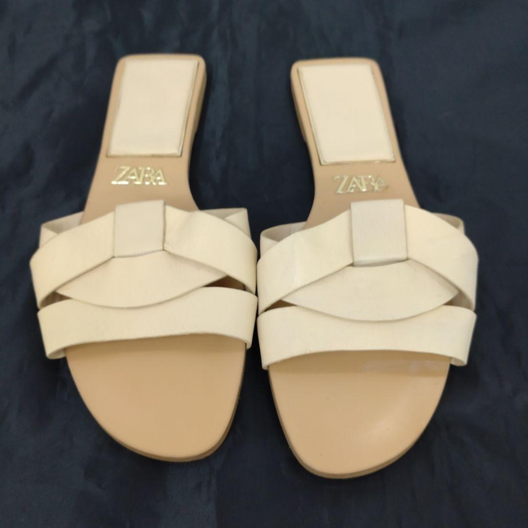 ［ZARA］ストラップサンダル ZARA - ZARA 厚底 ストラップ サンダル❣️ サイズ39 [新品]の