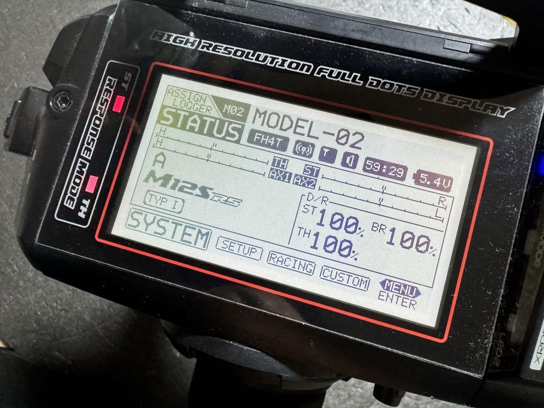 SANWA M12S RS 受信機RX472付き SANWA M12S RS 受信機RX472付き