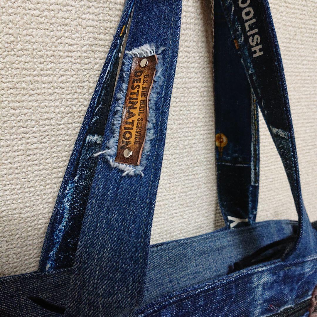 ハンドメイドデニムバッグ