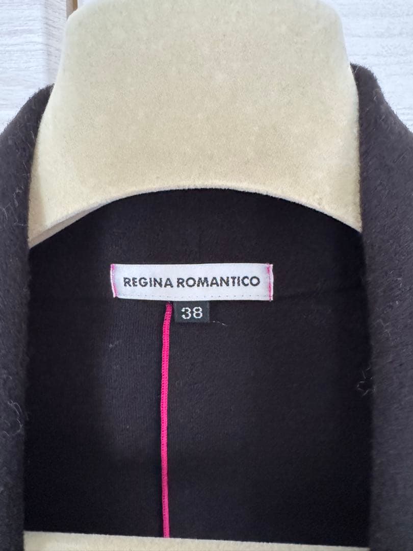 REGINA ROMANTICO 黒 トップス 38 コーディガン REGINA ROMANTICO 黒 トップス 38 コーディガン