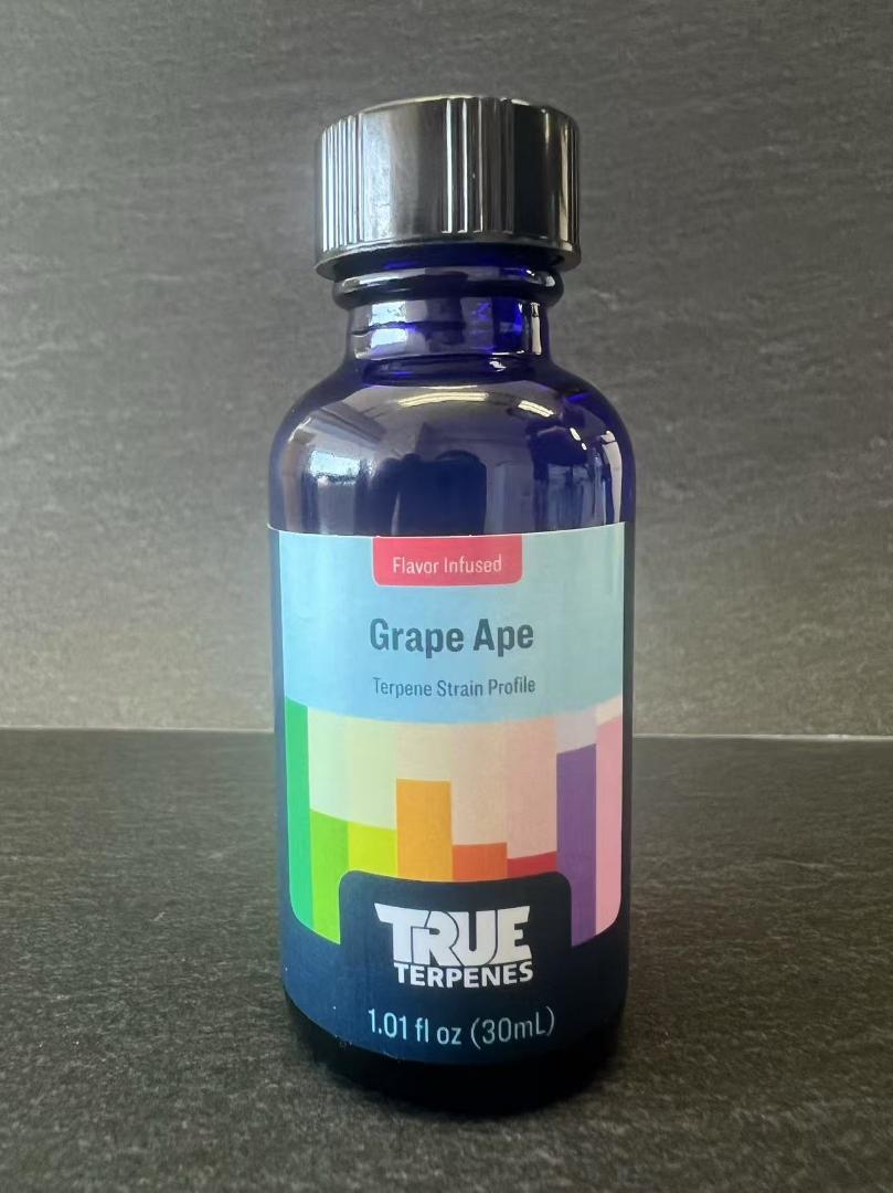 TRUE テルペン 香料 CBD CBN CBG 10ml グレープエイプ