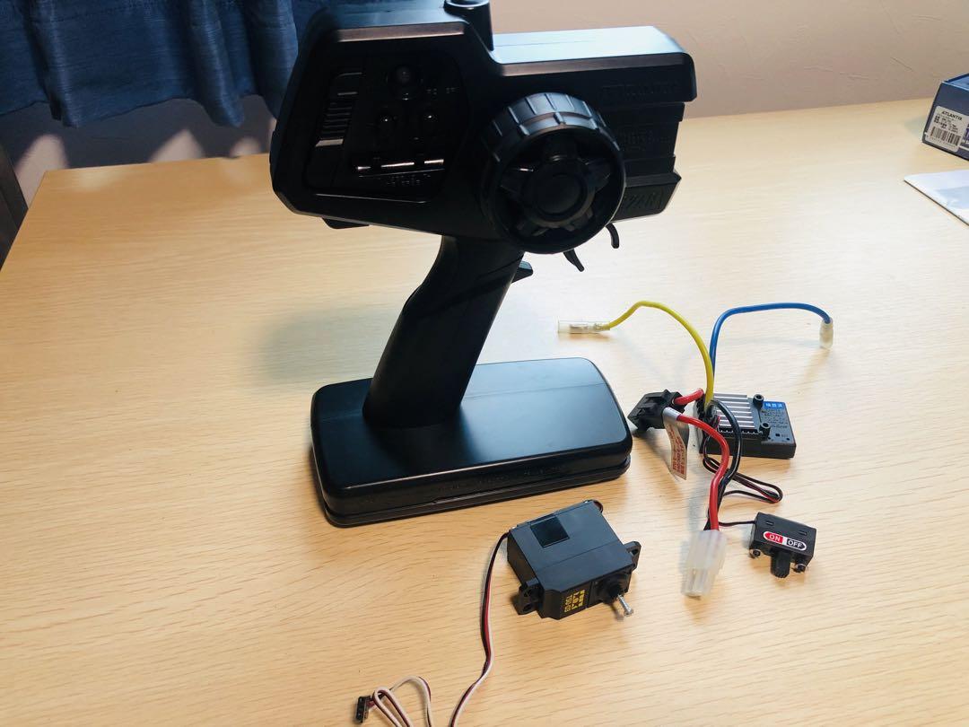 タミヤファインスペック2.4G受信機、アンプ、サーボのセット Amazon | タミヤ ラジコン ファインスペック 2.4G プロポセット