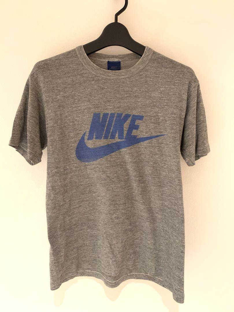 NIKE ナイキ　紺タグ　スウォッシュ　Tシャツ　80s ヴィンテージ