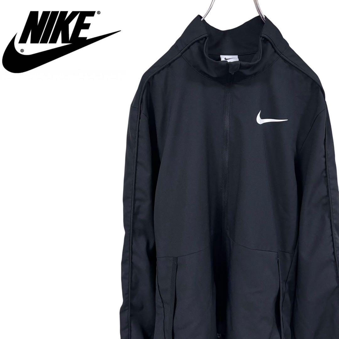 Nike ジャージ Mサイズ 黒 NIKE】 ナイキ トラックジャケット ジャージ Mサイズ @ - メルカリ