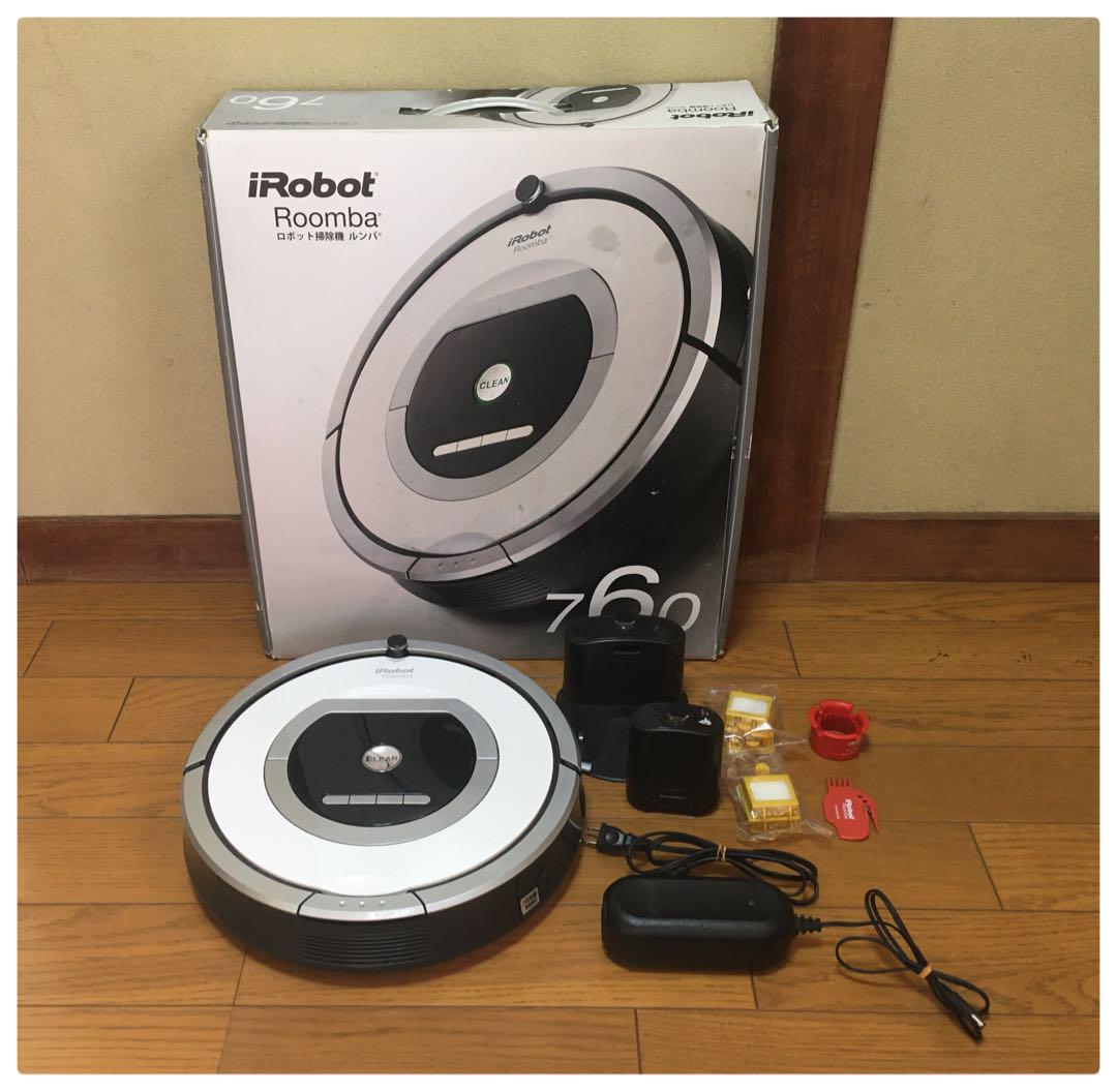 未使用 iRobot ルンバ 760 ロボット掃除機 アイロボット、ロボット掃除機「ルンバ」に視覚障がい者モデル