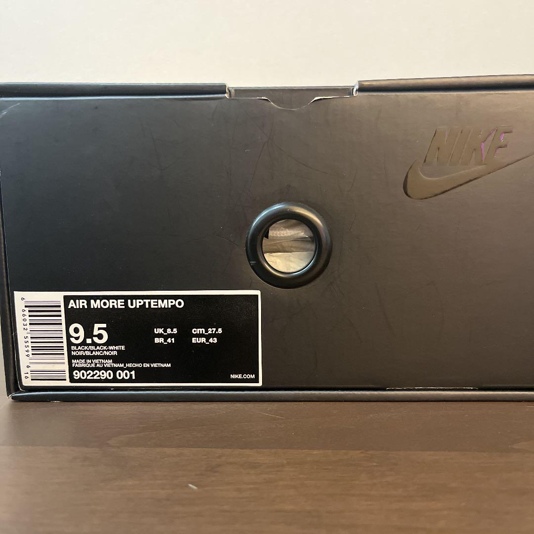 再入荷即納⊻ SUPREME NIKE AIR MORE UPTEMPO BLACK fJZoX-m56873841360 × 最安値最新作