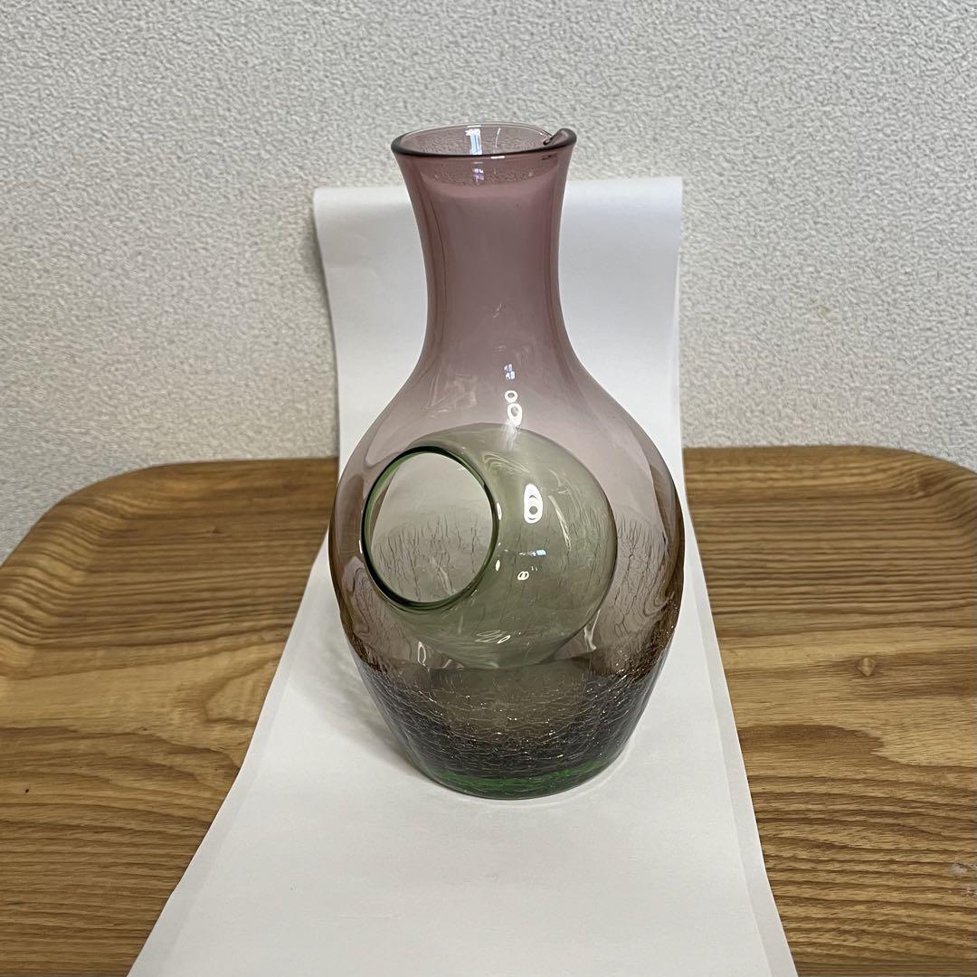 ガラス徳利氷ポケット北一硝子