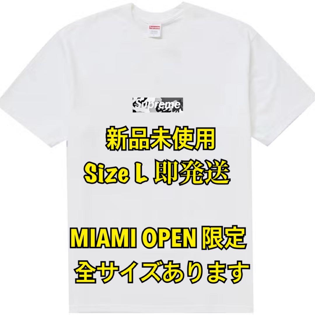 Supreme Miami Open 記念 Box Logo Tee L