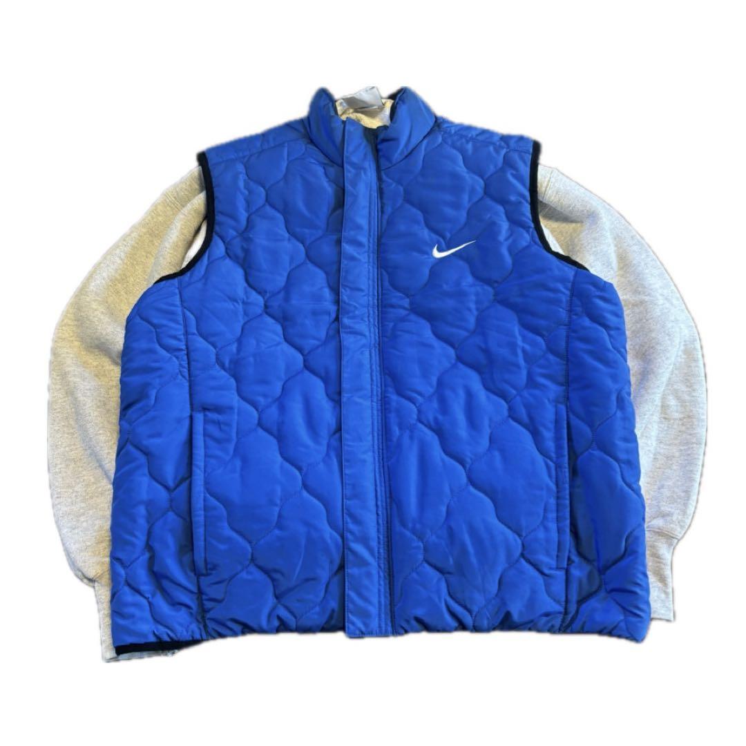 90s Nike キルティングリバーシブルダウンベスト