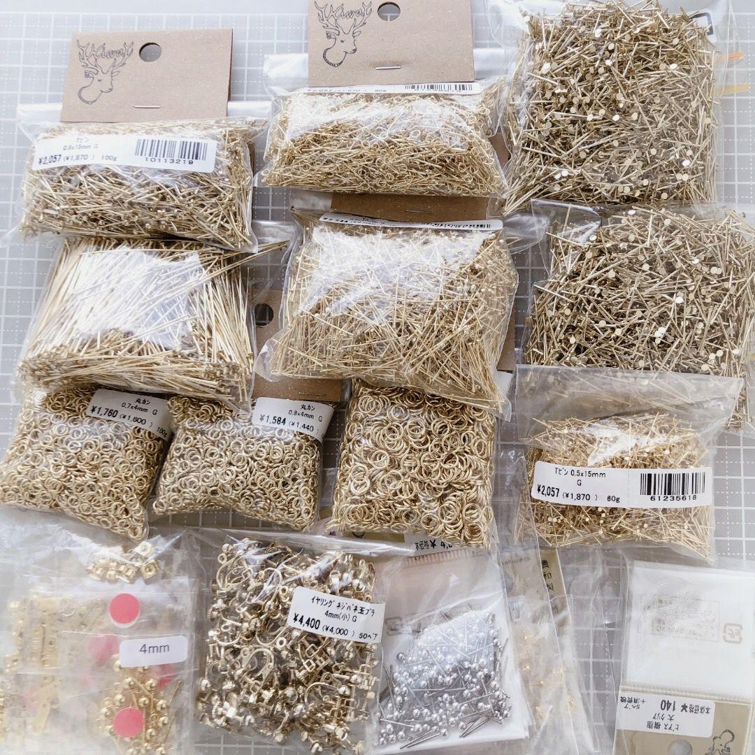 貴和製作所✽基礎金具など 　大量まとめ売り