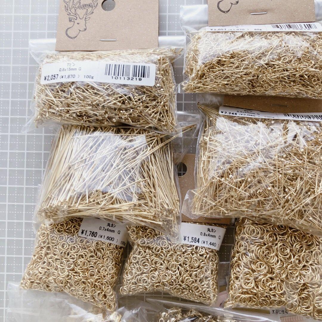 貴和製作所✽基礎金具など 　大量まとめ売り