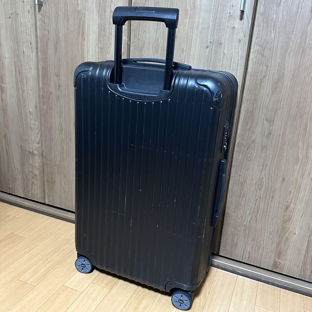 【美品】 完品 リモワ サルサ 4輪 キャリーケース スーツケース 82L