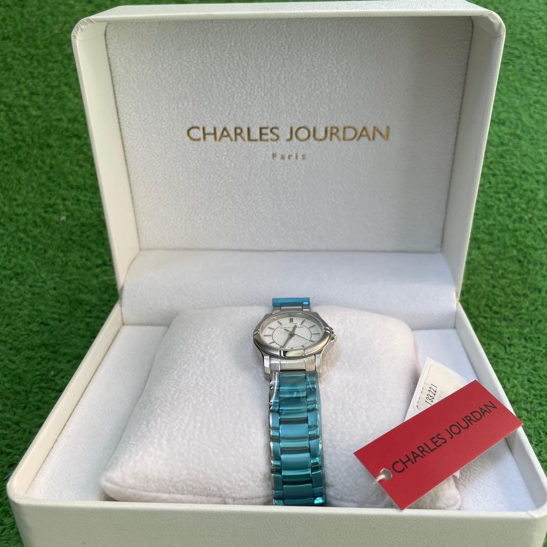 新品未使用　CHARLES JOURDAN 腕時計(クォーツ) シルバー