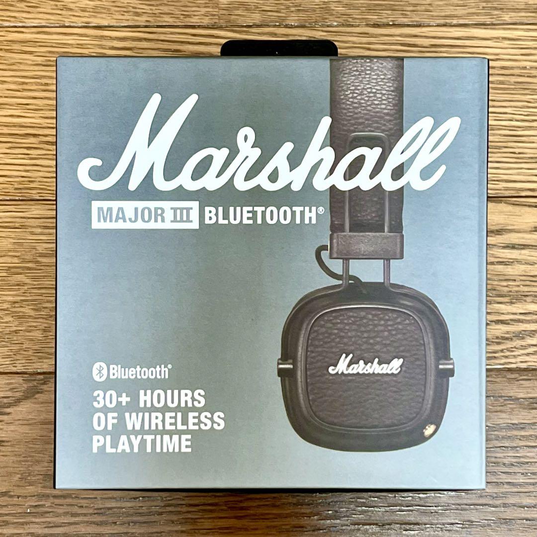 【新品】 Marshall MAJOR III. BLUETOOTH ブラウン