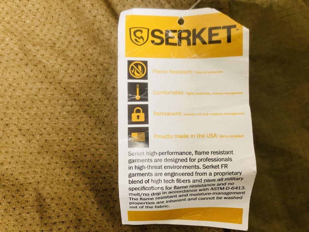 米軍放出品　新品未使用　SERKET製コンバットシャツ　マルチカムMLサイズ