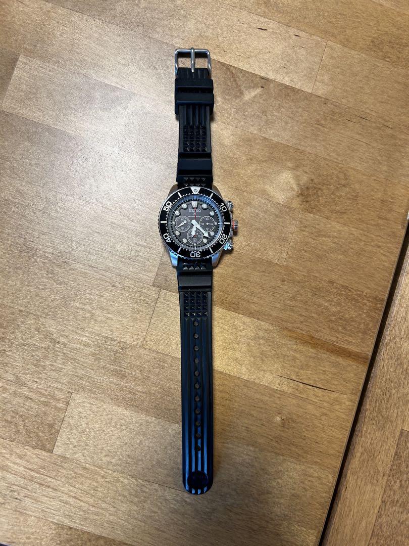 SEIKO ダイバーズウォッチ クロノグラフ ソーラー