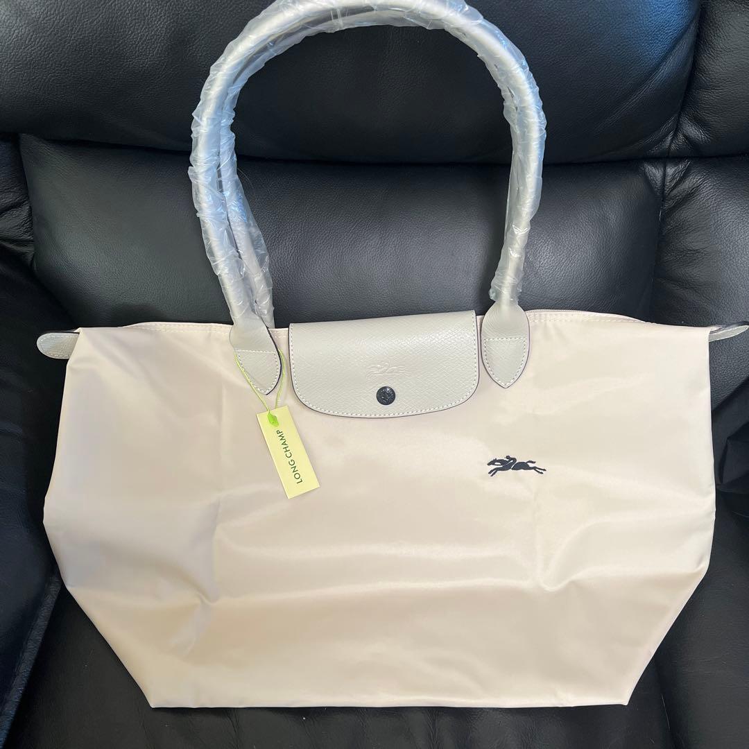 ロンシャン  ホワイト　肩掛け　L 新品