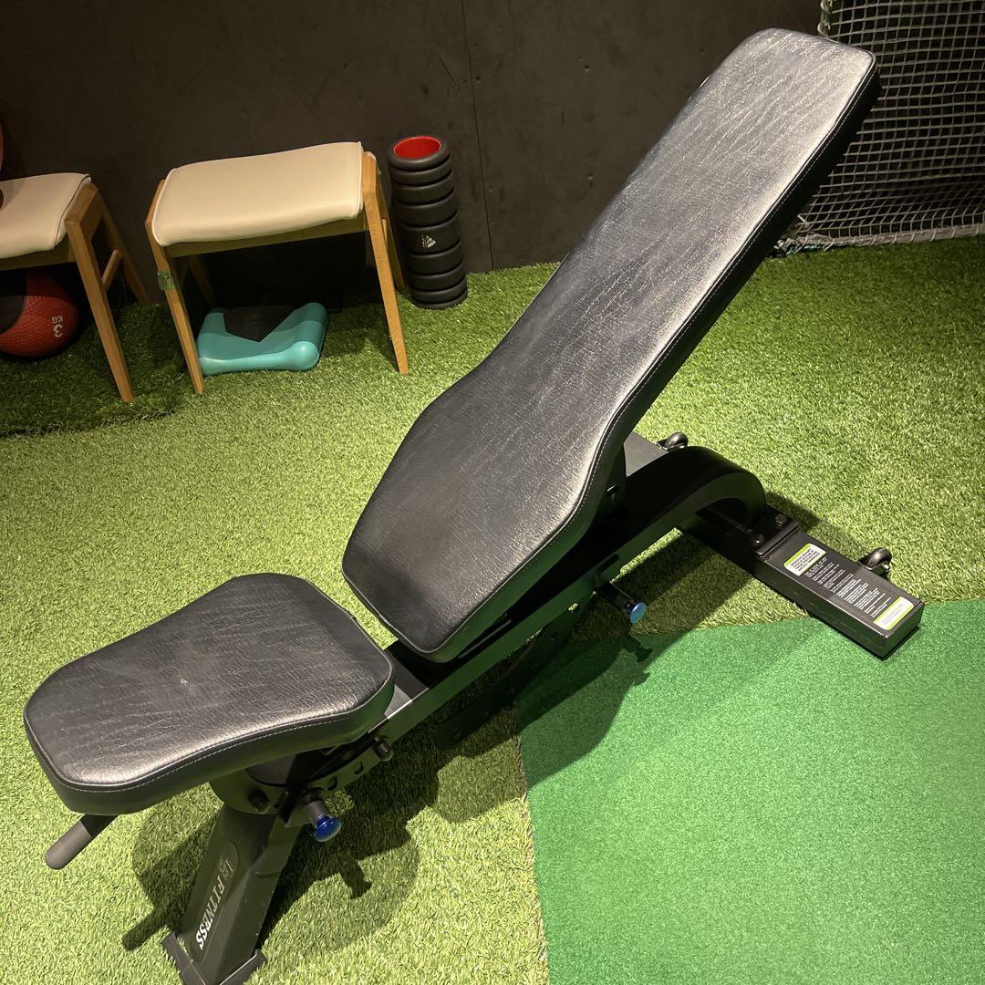 インクラインベンチ　※引き取り限定※ 引き取り限定】アジャスタブルベンチ 業務用 インクラインベンチ