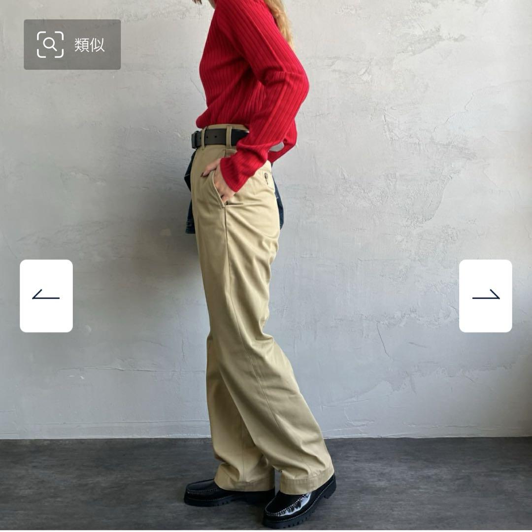 THE SHINZONE♡︎新品ウォッシュド ハイウエストチノパン
