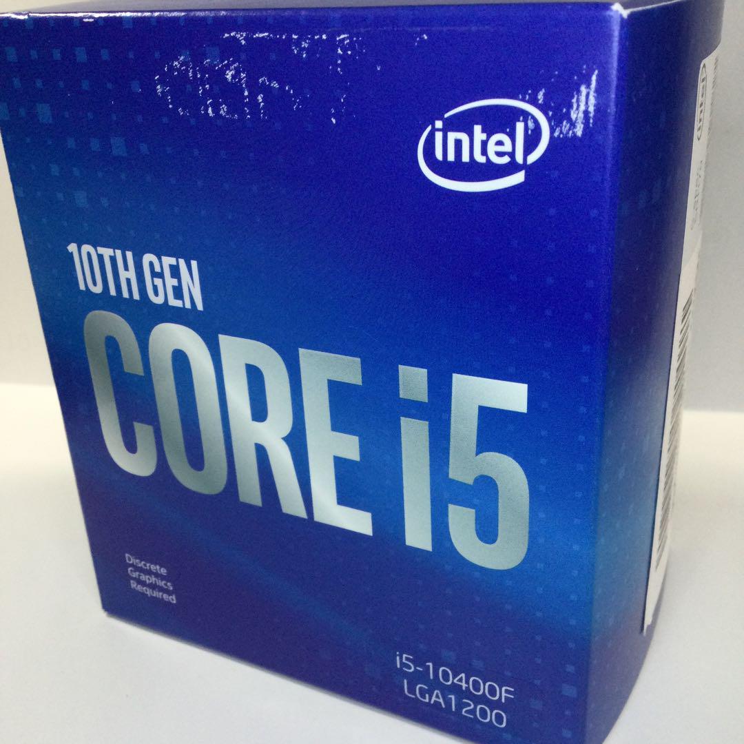 Intel Core i5 10400 BOX 動作確認済み