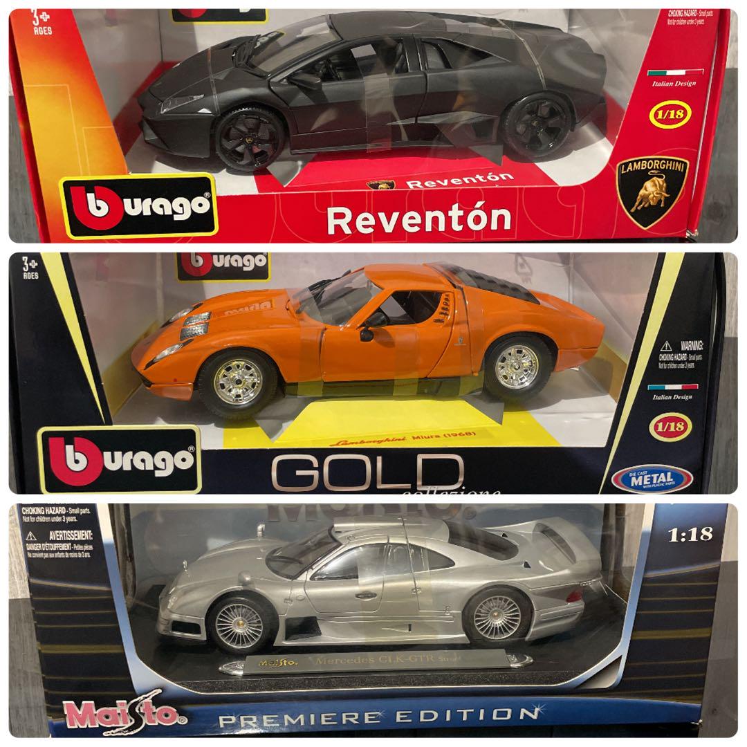 人気激安 Bburago maisto 1/18 ランボルギーニ ミウラ メルセデス