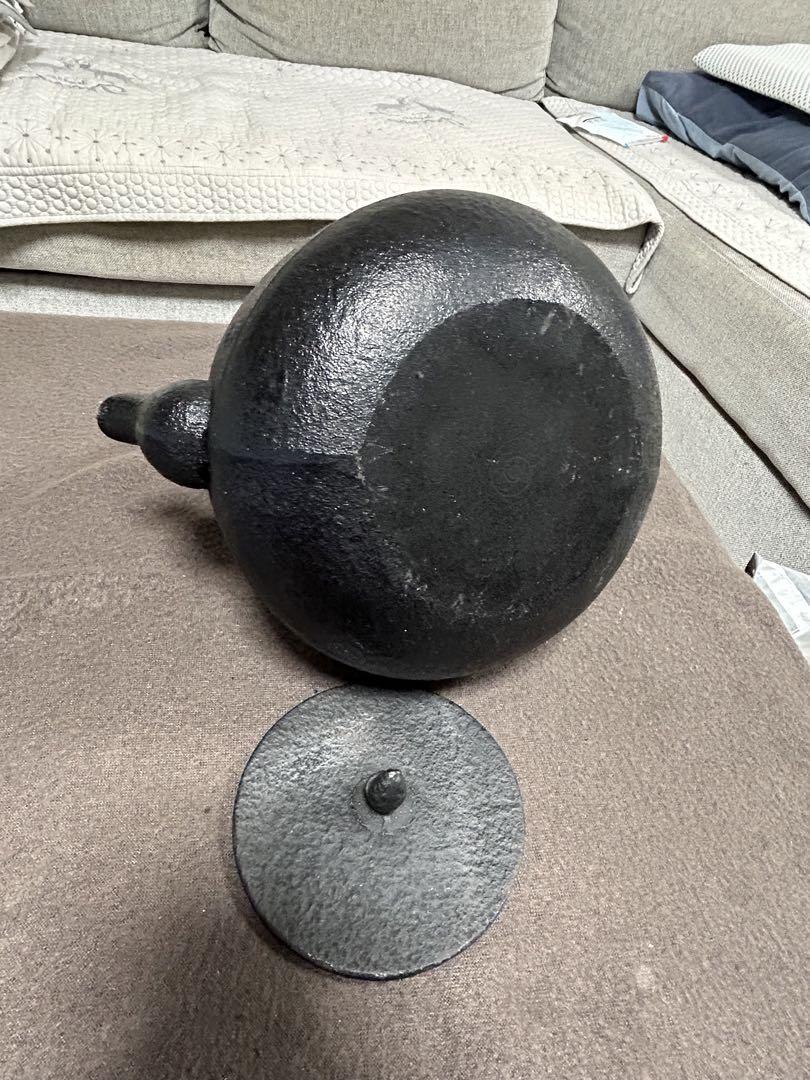 南部鉄器 鉄瓶 運南堂 松柄2.2L
