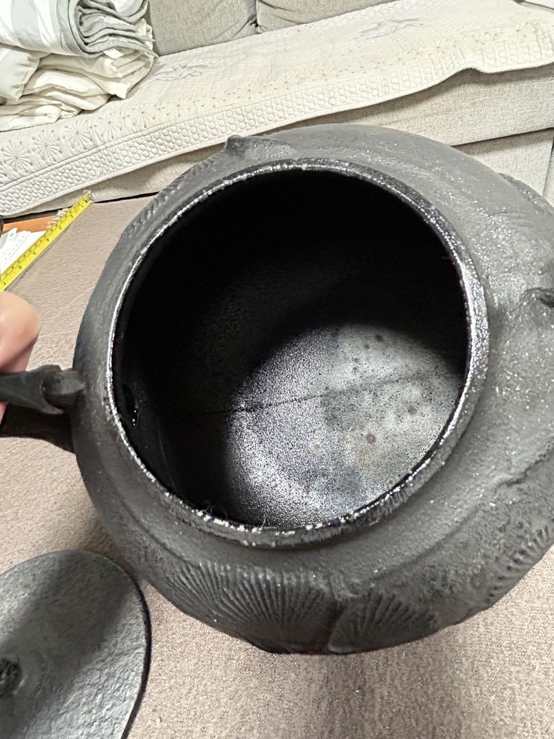 南部鉄器 鉄瓶 運南堂 松柄2.2L