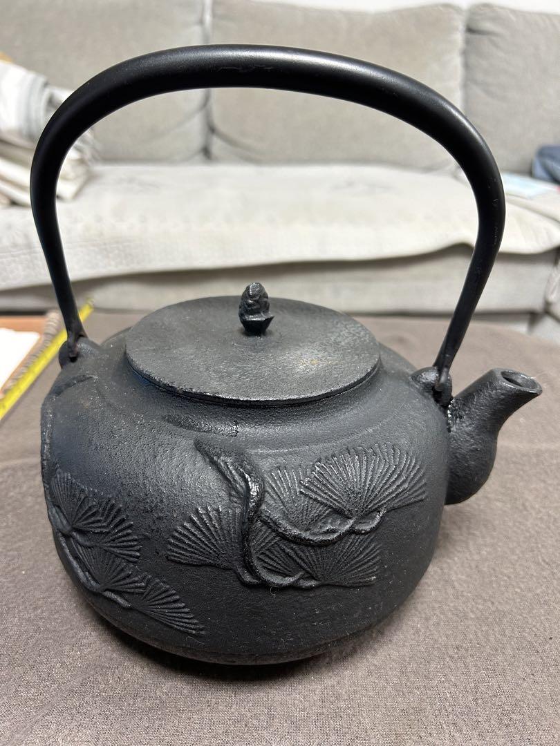 南部鉄器 鉄瓶 運南堂 松柄2.2L