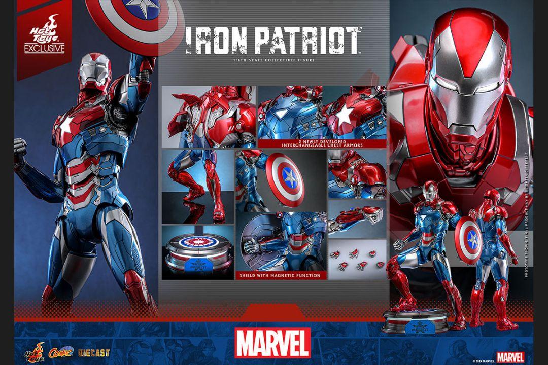 ホットトイズ【コミック・マスターピース DIECAST】アイアン・パトリオット