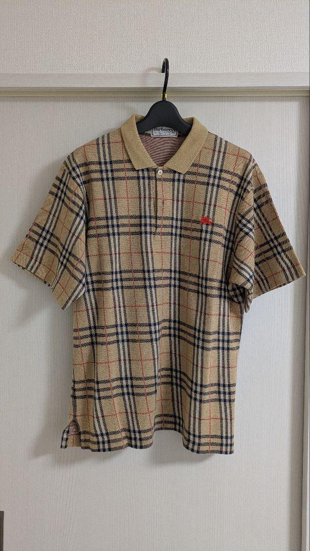 BURBERRY LONDON バーバリー ノバチェック 半袖 ポロシャツ