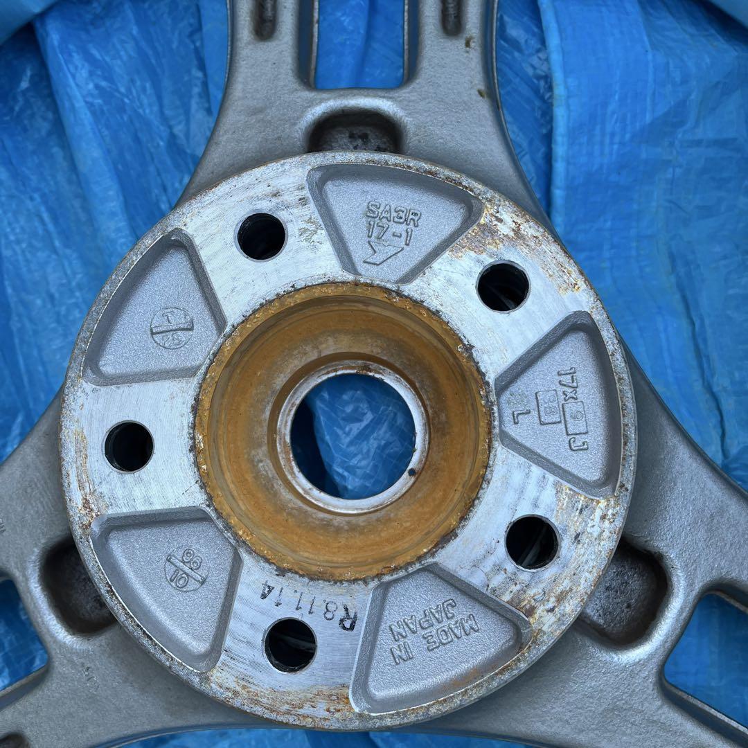スーパーアドバン　sa3r 17インチ　9J +35 2本　8J+35 2本