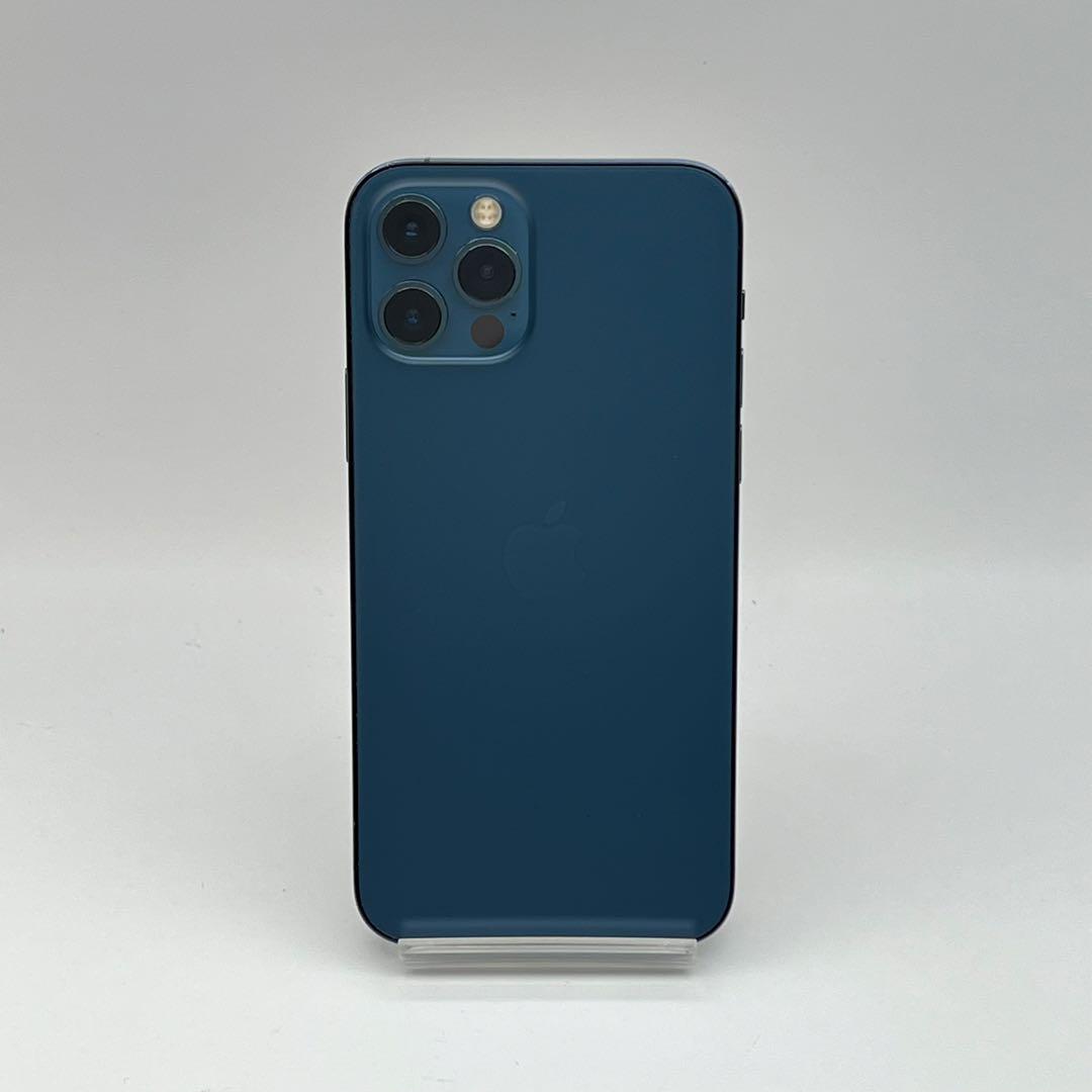 電池新品 iphone 12PRO 128GB パシフィックブルー SIMフリー