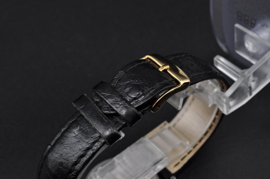 Hermes エルメス セリエ クォーツ K18 コンビ 腕時計 電池交換済み