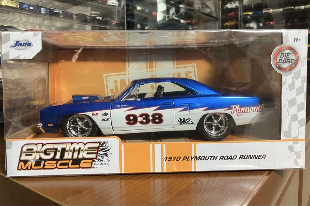 ミニカー BIGTIME MUSCLE 1970 PLYMOUTH ROAD RUNNER