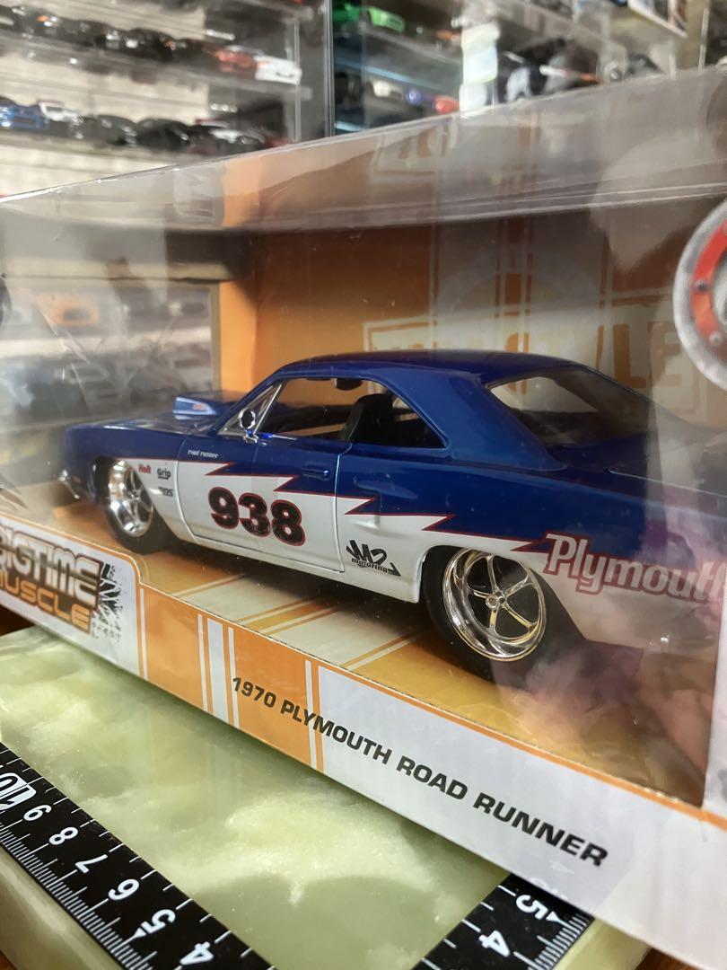 ミニカー BIGTIME MUSCLE 1970 PLYMOUTH ROAD RUNNER