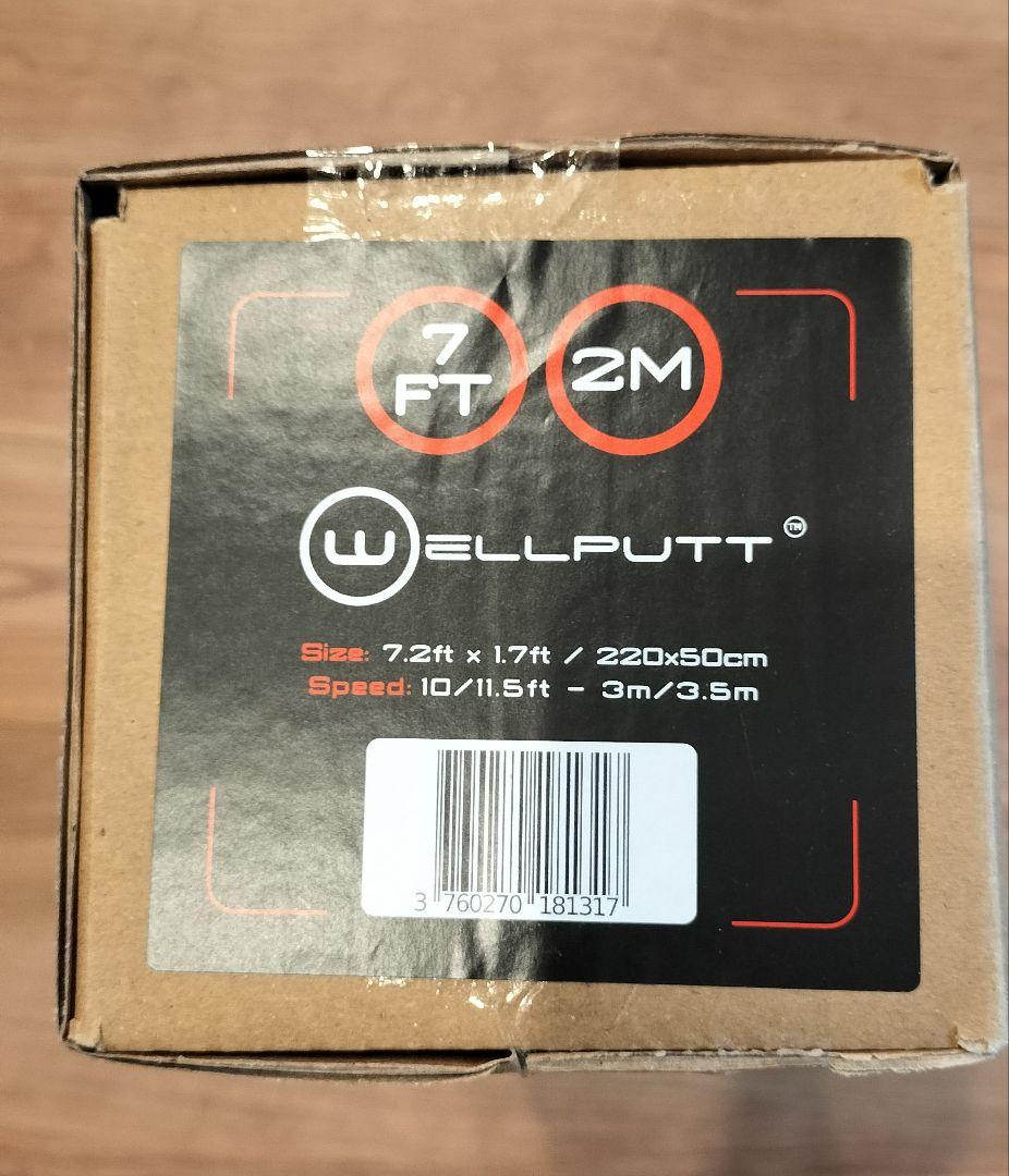 WELLPUTT ウェルパット 2m パター練習 パッティング練習 楽天市場】【日本正規品】Wellputt/ウェルパットパターマット 2m