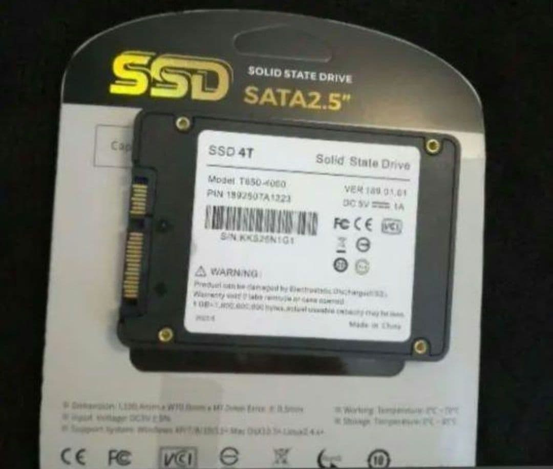 SSD4TB/訳アリ価格/2.5SATA内蔵型/SSD1TBやSSD2TBも